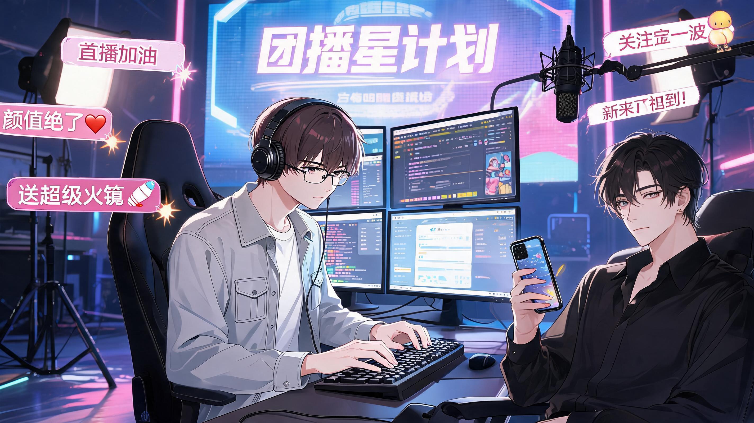 第一次在团队中登场，面对镜头