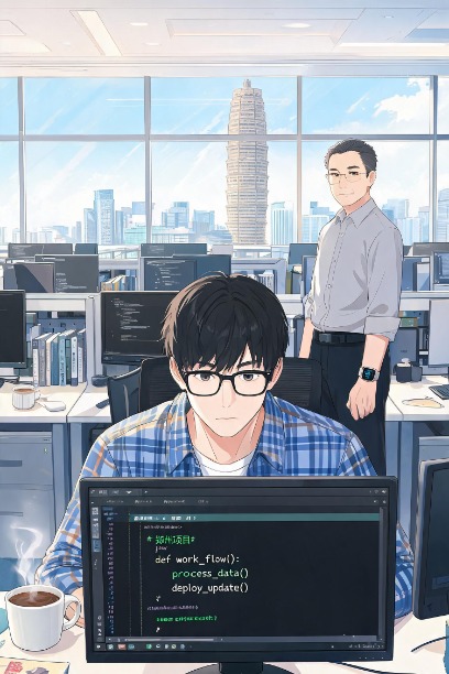 代码人生：沉浸式职场体验 | novelai