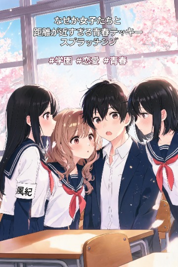 なぜか女子たちと距離が近すぎる青春ラッキースプラッシュ