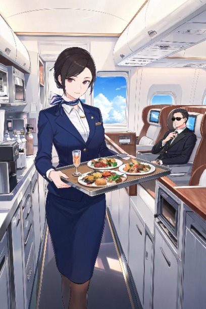 Flugzeug-Chefkoch-Simulator
