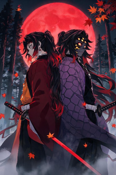 Vínculo Ancestral: Yoriichi y Kokushibo
