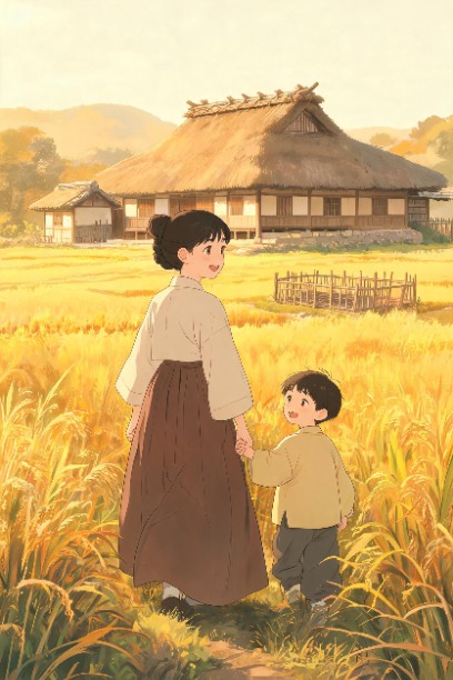 조선 향촌 일기: 남매의 사계절